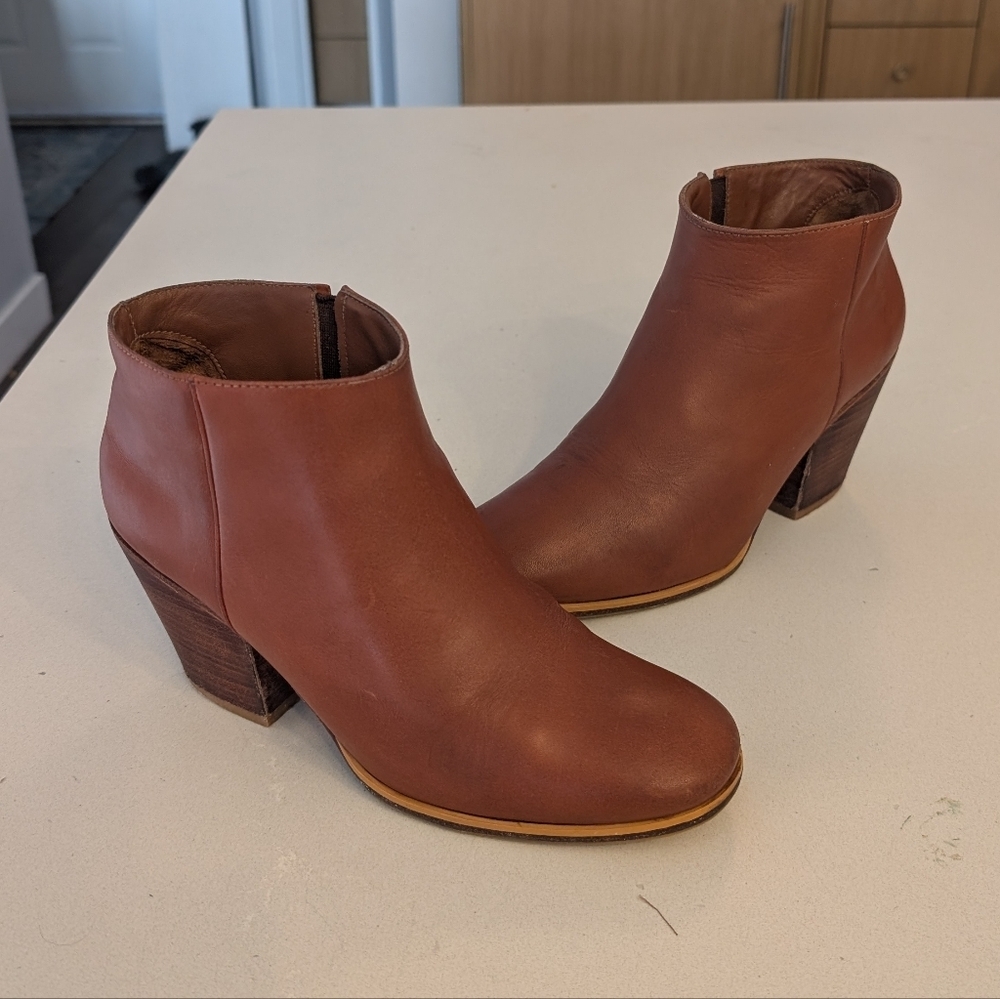 Rachel Comey “Mars” Leather Ankle Boot – Whiskey Brown (Size 6.5) - Picture 2 of 8